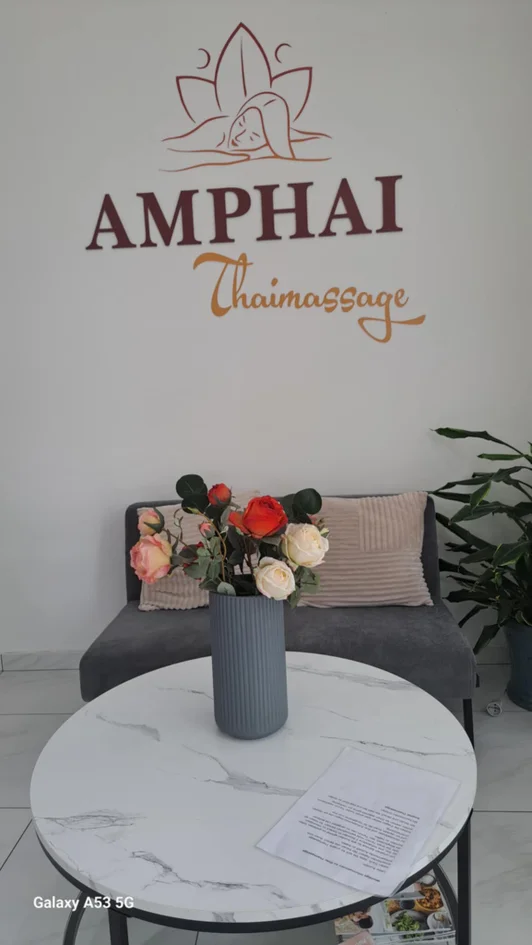 Empfangsbereich Amphai Thaimassage